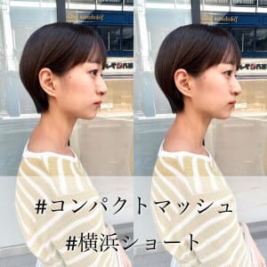 大人可愛い丸みマッシュショート/HONOKA