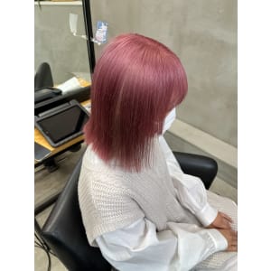 ピンク × インナーカラー　(2bleach) OIKAWA