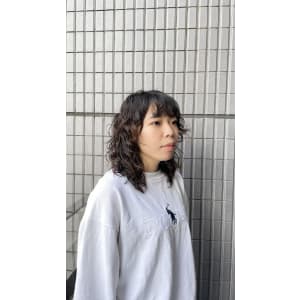 ウルフパーマ/ウルフカット/スパイラルパーマ/石川町