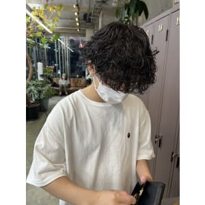 波巻きスパイラルパーマ