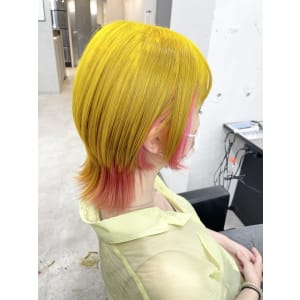 派手×派手インナーカラー
