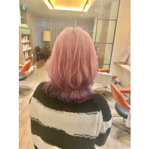 20代30代ダブルカラーブリーチ立体感グラデーション透明感 - ブロッサム東久留米店【ブロッサム】掲載中
