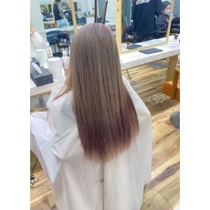ダブルカラー/ミルクティーベージュ×ピンク - appri by Rien 浦和2号店【アプリバイリアン ウラワニゴウテン】掲載中