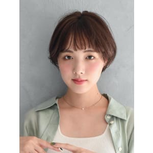 抜け感ショートボブ - EARTH/M 新小岩店【ヘアメイクアースモード  シンコイワテン】掲載中