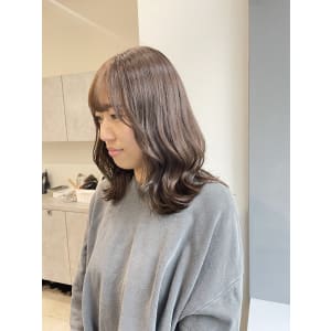 ゆるふわセミロング