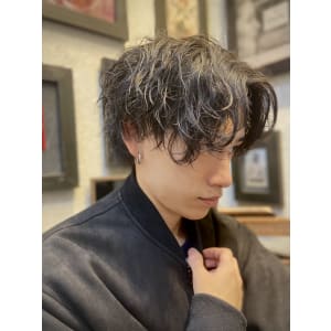 ツイストスパイラル×センターパート