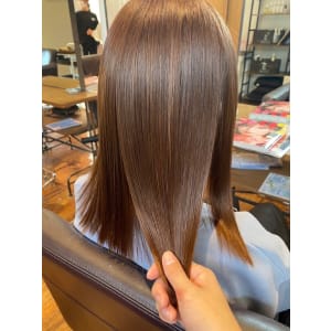 髪質改善ストレート トリートメント オレンジブラウン ツヤ髪 - Glimpse 大濠店【グリンプス オオホリテン】掲載中