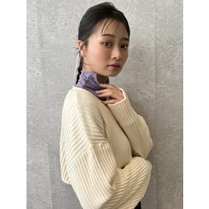 三軒茶屋_レディース_ロング_ヘアアレンジ_セット_小顔