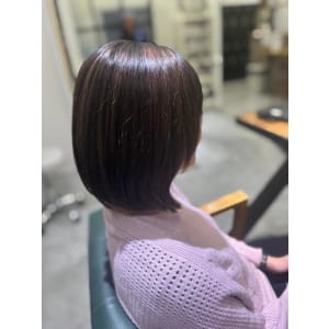 ボブ/10代/20代/30代/ナチュラルブラウン - SOHO hair & botanical 大橋店【ソーホーヘアーアンドボタニカル　オオハシテン】掲載中