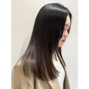 髪質改善レイヤースタイル☆酸性ストレートパーマ【uchla】