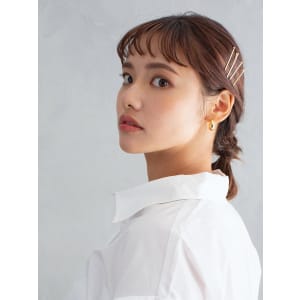 こなれ三つ編みポニー - HAIR & MAKE EARTH 中野店【ヘアメイクアース ナカノテン】掲載中