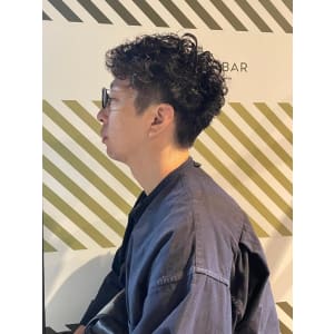 BARBER-BARのハードパーマスタイル