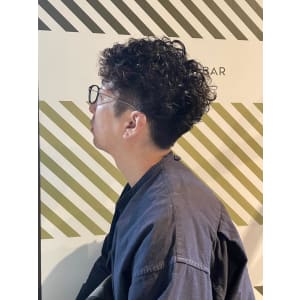 BARBER-BARのハードパーマスタイル
