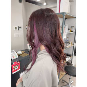 インナーパープルロング10代20代30代ラベンダー所沢 - agir hair 所沢 【アジールヘア】 所沢プロペ通り店【アジールヘア トコロザワ トコロザワプロペドオリテン】掲載中