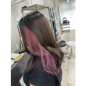 インナーピンクパープルロング所沢 - agir hair 所沢 【アジールヘア】 所沢プロペ通り店【アジールヘア トコロザワ トコロザワプロペドオリテン】掲載中