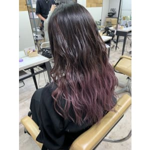 グラデーションラベンダーロングレイヤー所沢新所沢 - agir hair 所沢 【アジールヘア】 所沢プロペ通り店【アジールヘア トコロザワ トコロザワプロペドオリテン】掲載中