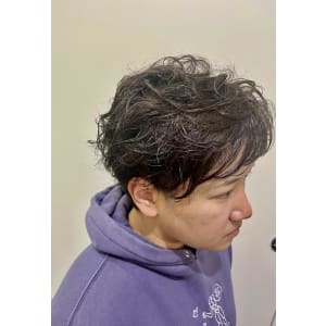 無造作ショートヘア