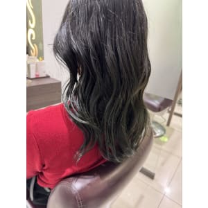 20代　学生　髪質改善　カラー