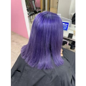 ビビットラベンダーパープルロング10代20代30代所沢 - agir hair 所沢 【アジールヘア】 所沢プロペ通り店【アジールヘア トコロザワ トコロザワプロペドオリテン】掲載中