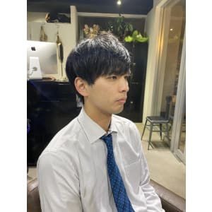 ハイライト マッシュパーマ ウルフ アッシュブラック - ARCANA 明治神宮前 表参道 原宿【アルカナ メイジジングウマエ オモテサンドウ ハラジュク】掲載中
