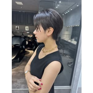 ショート/前髪カット/レイヤーカット/黒髪/髪質改善[池袋]