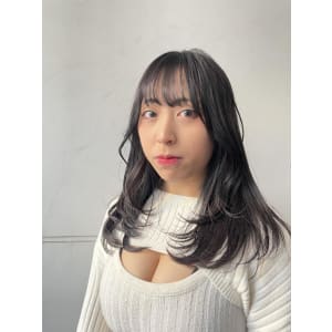 レイヤーカット/ダークトーン/システムトリートメント/横浜
