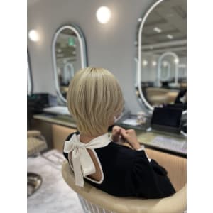 丸みボブショート