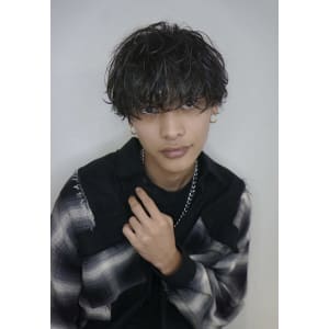 緩め波パーマ - メンズサロン GOALD 名古屋名駅【メンズサロン ゴールド ナゴヤメイエキ】掲載中