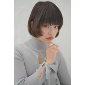 ボブ×ブラウンヘア - soin de brace×coffretあべの店【ソワン ドゥ ブレス コフレ アベノテン】掲載中