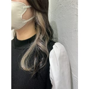 ポイントインナーカラー