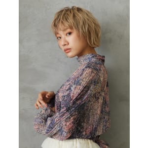 ニュアンスショート/ハイトーン - ヘアーサロン ソシエ ココリア多摩センター店【ヘアーサロン ソシエ ココリアタマセンターテン】掲載中