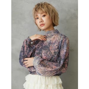 ニュアンスショート/ハイトーン - ヘアーサロン ソシエ ココリア多摩センター店【ヘアーサロン ソシエ ココリアタマセンターテン】掲載中