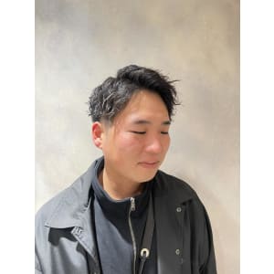 スパイラルパーマ/アップバング/メンズパーマ/ツイスパ/横浜