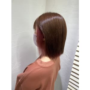 ブリーチインナーカラー大人かわいい - agir hair 池袋【アジールヘア】池袋駅東口店【アジールヘア イケブクロ イケブクロヒガシグチテン】掲載中