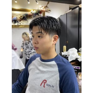 ハイライト マッシュパーマ ウルフ アッシュブラック - ARCANA 明治神宮前 表参道 原宿【アルカナ メイジジングウマエ オモテサンドウ ハラジュク】掲載中