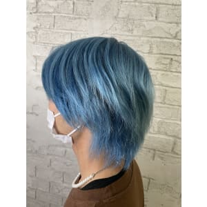 メンズ人気ブリーチダブルカラー