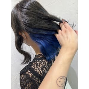 大人人気インナーカラー
