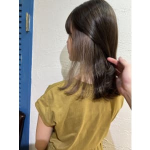 20代30代人気インナーカラー