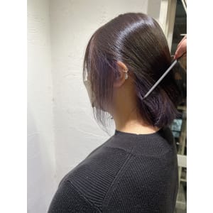 20代30代人気インナーカラー
