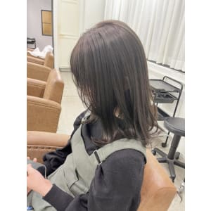 黒髪/グレーベージュ/レイヤーロング/前髪パーマ/仙台 - ブリーチ&トリートメント&ショート HETTU 仙台駅前店【ヘッツ】掲載中