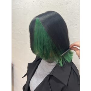 大人かわいいインナーカラー20代30代