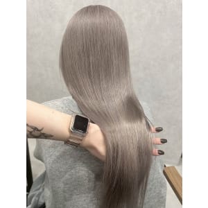 髪質改善/グレージュカラー/艶髪/トリートメント