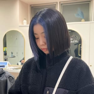 人気顔まわりインナー切りっぱなしボブ/HONOKA
