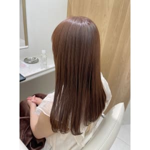 【スタイル】サラ艶ロング/ツヤ髪スタイル/透明感カラー/ツヤ