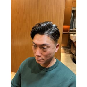 銀座　理容室　床屋　メンズカット　ハードパート