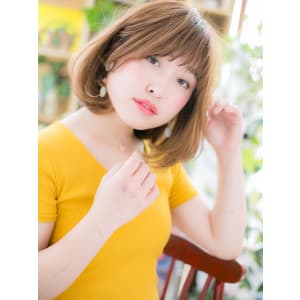 外国人風ハイライト前下がり小顔カールボブ ハイトーンカラー - COVER HAIR & SPA bliss 浦和西口店【カバー ヘア アンド スパ ブリス】【カバー ヘア アンド スパ ブリス ウラワニシグチテン】掲載中