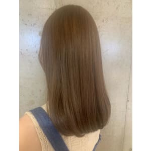 ミルクティーヘアー