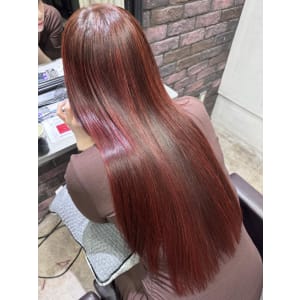 【pignon】髪質改善トリートメント　ピンクヘア　
