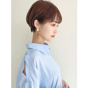 ショートボブ髪型30代40代50代前髪あり前髪なし面長畠田 - &STORIES【アンドストーリーズ】掲載中