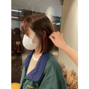 《花屋併設》 ピンクブラウン - mallow*花屋併設の美容院*【マロウ】掲載中
